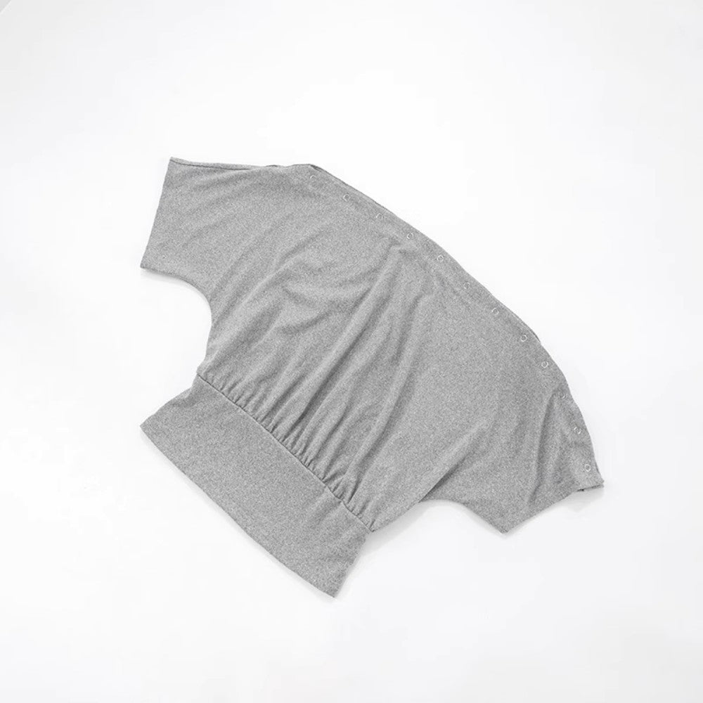 Women’s One-Shoulder Pleated Top