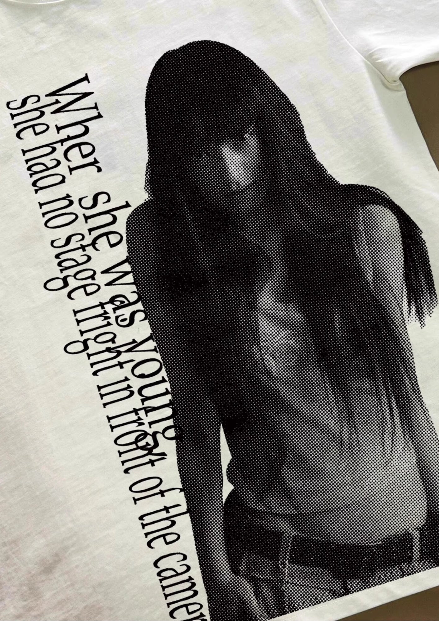 No Stage Fright Retro Graphic Tee