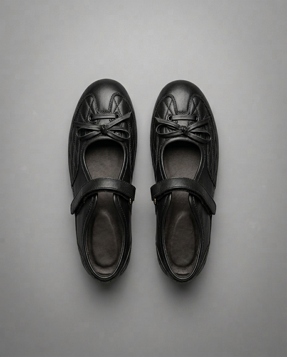 Leather Ballet Flats