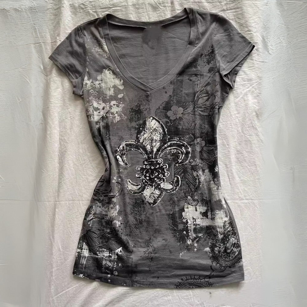 Vintage Retro Slim Fit T-Shirt