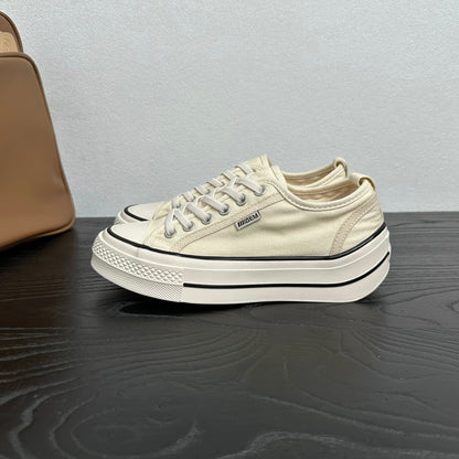 Platform Canvas Casual Sneakers