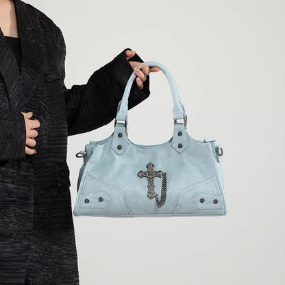 Rivet Cross Shoulder Bag
