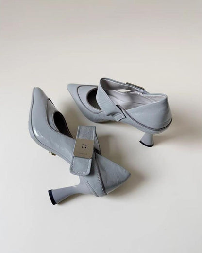 Pointed Toe Mary Jane Heels