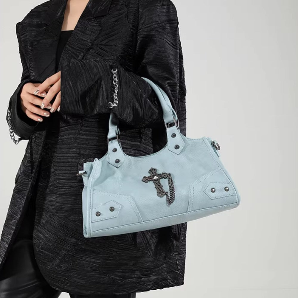 Rivet Cross Shoulder Bag