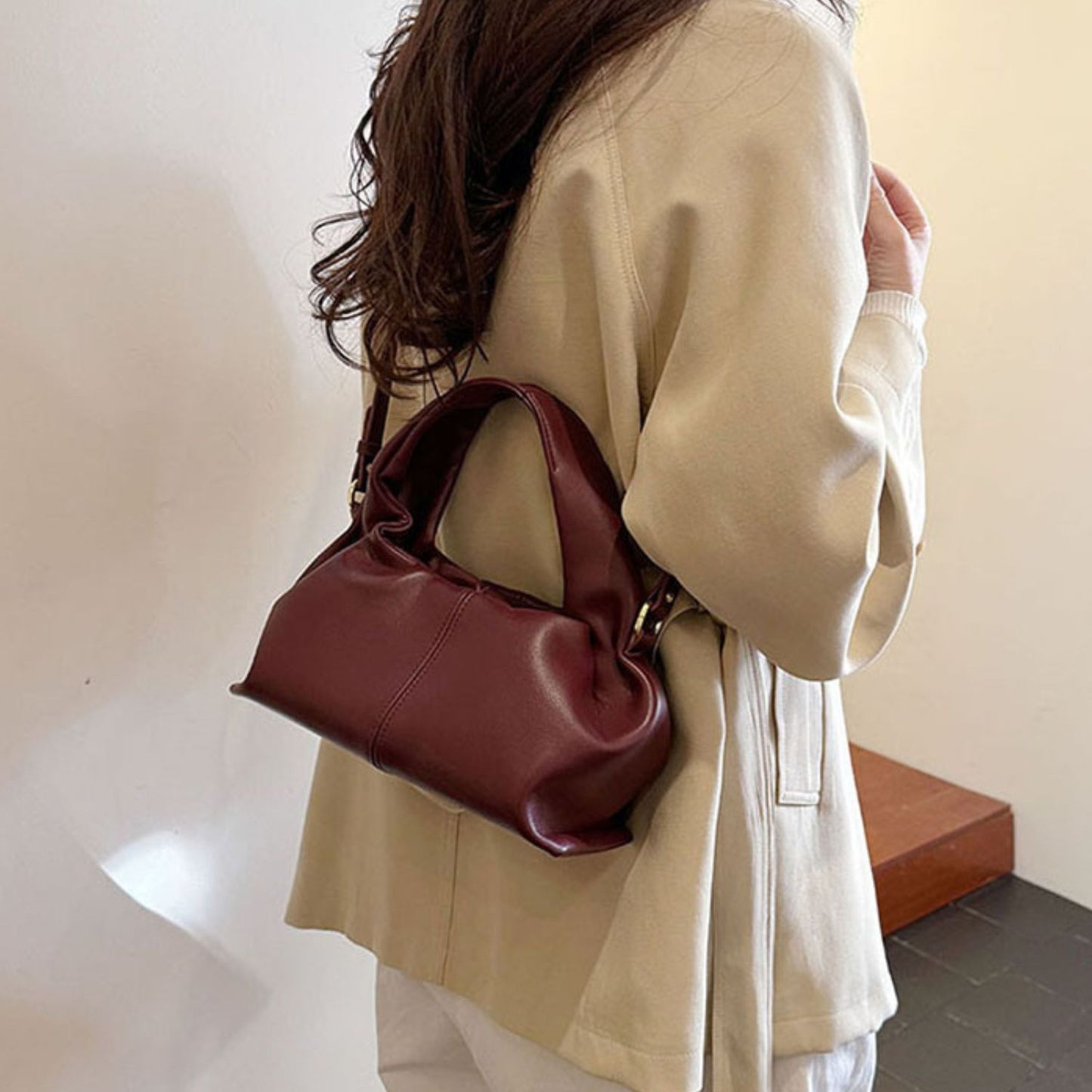 Soft Leather Crossbody Bag