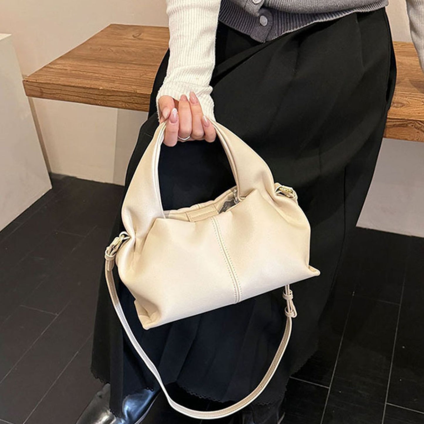 Soft Leather Crossbody Bag