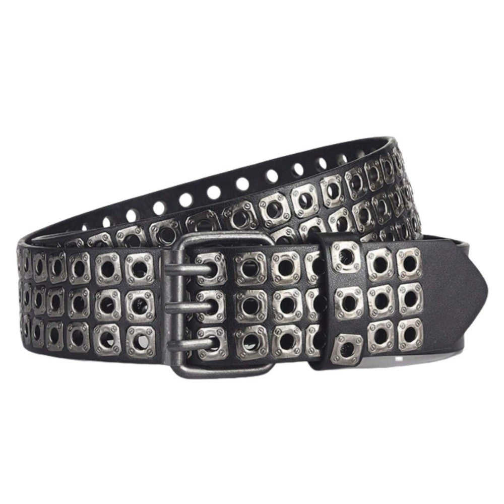 Punk Rivet Leather Belt