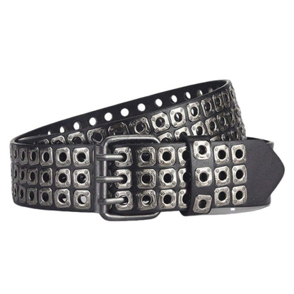 Punk Rivet Leather Belt