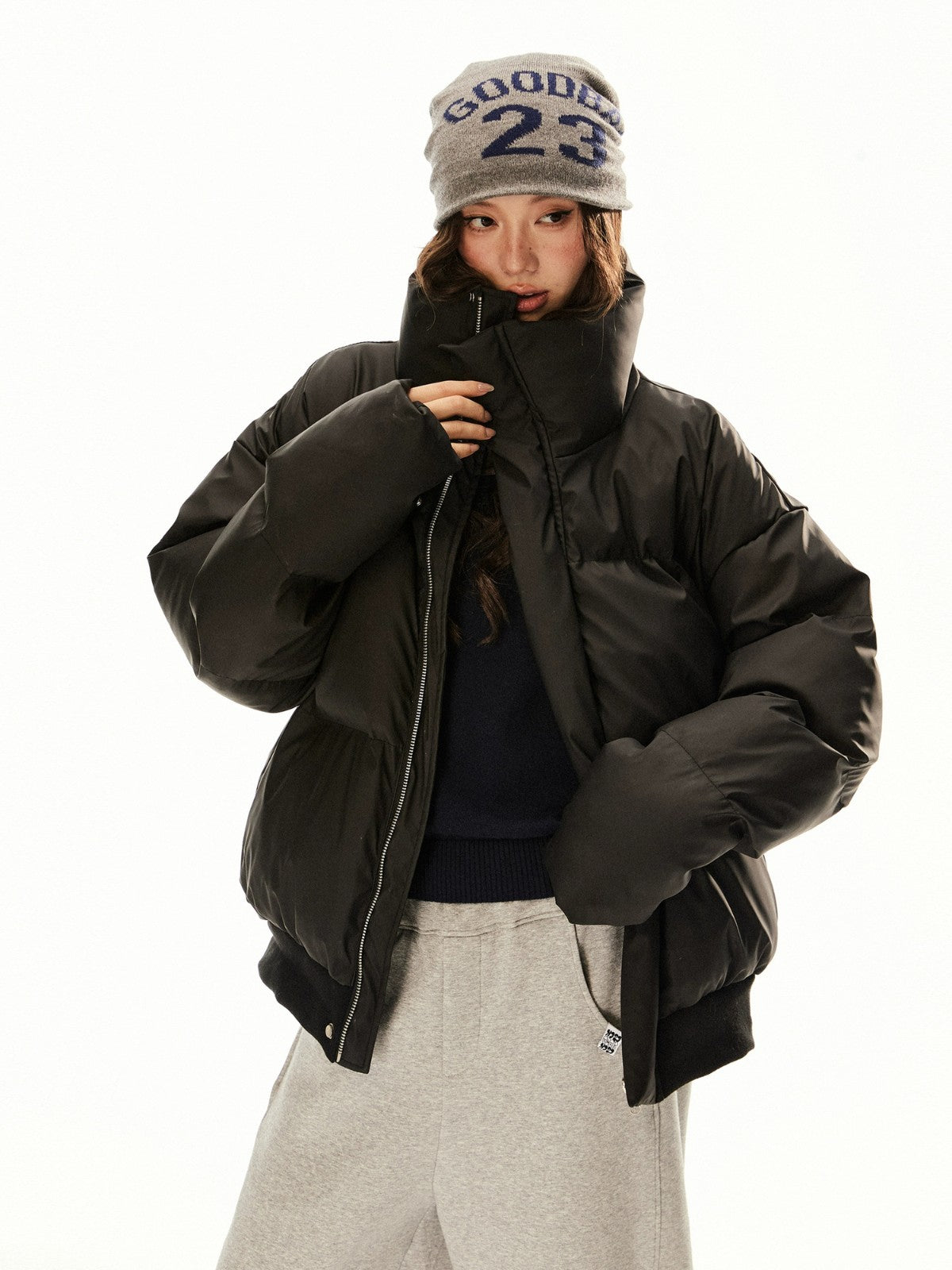 Retro Short Thick Warm Cotton Coat