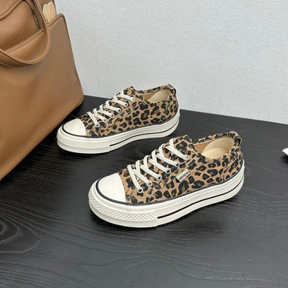 Platform Canvas Casual Sneakers