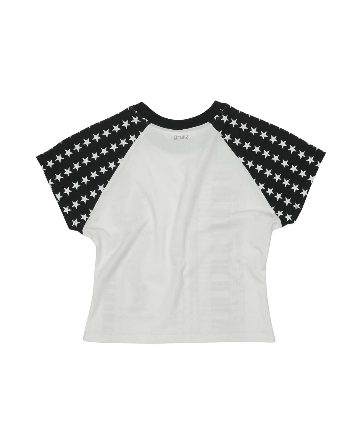 Music Print Crop Tee