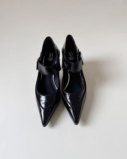 Pointed Toe Mary Jane Heels