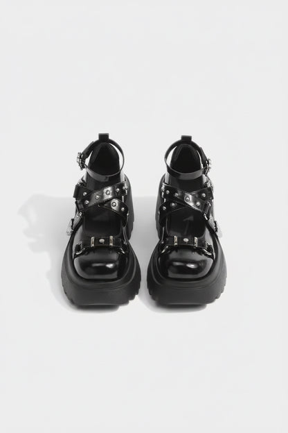 Platform Mary Jane Shoes