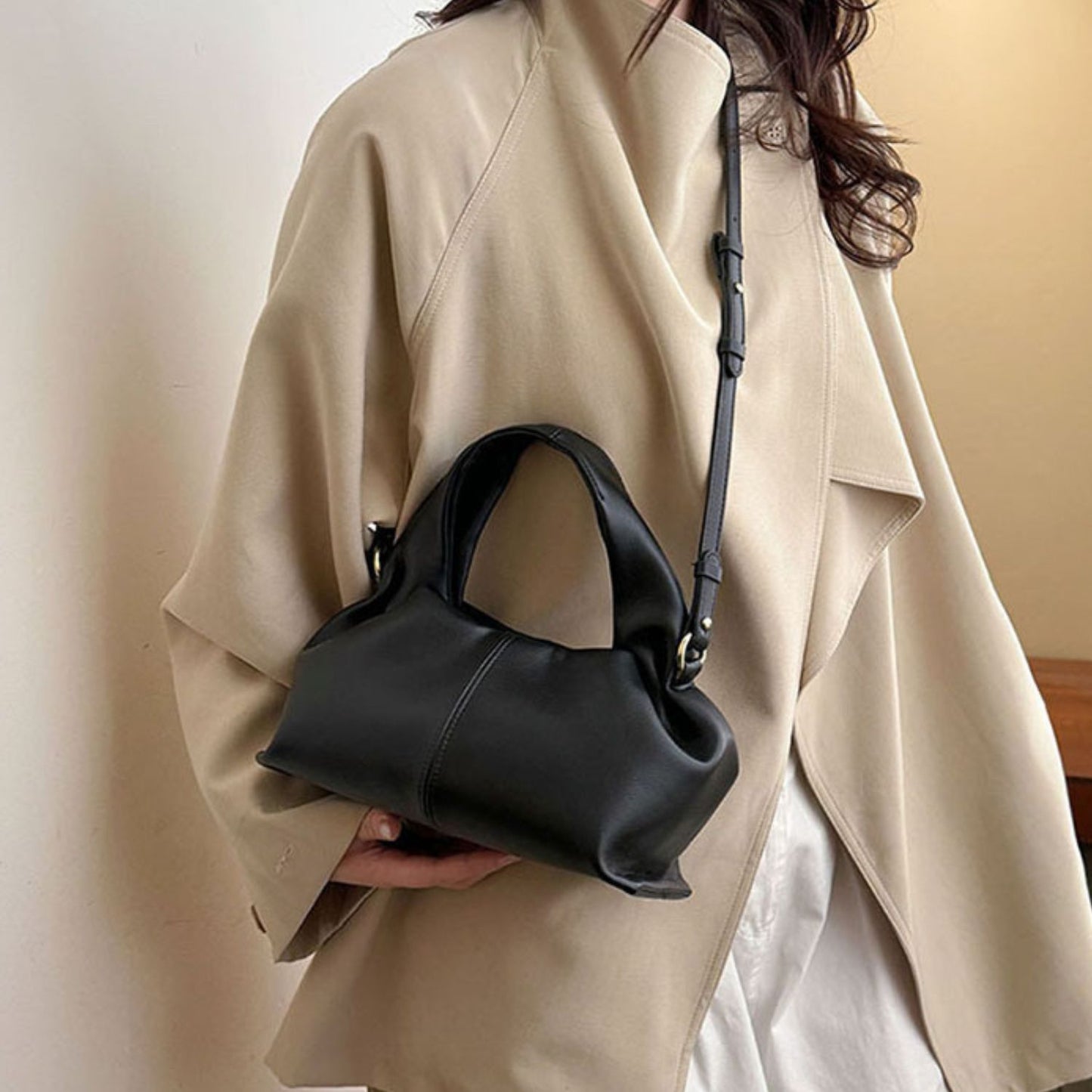 Soft Leather Crossbody Bag