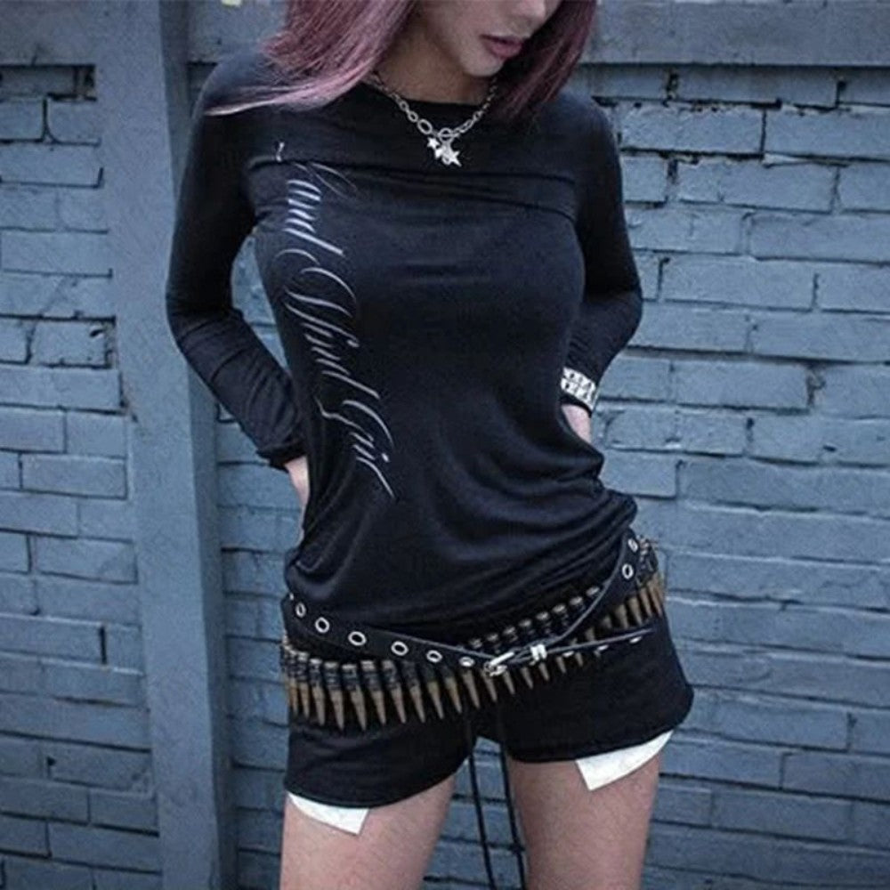 Vintage Punk Long Sleeve Tee