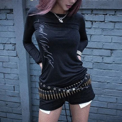 Vintage Punk Long Sleeve Tee