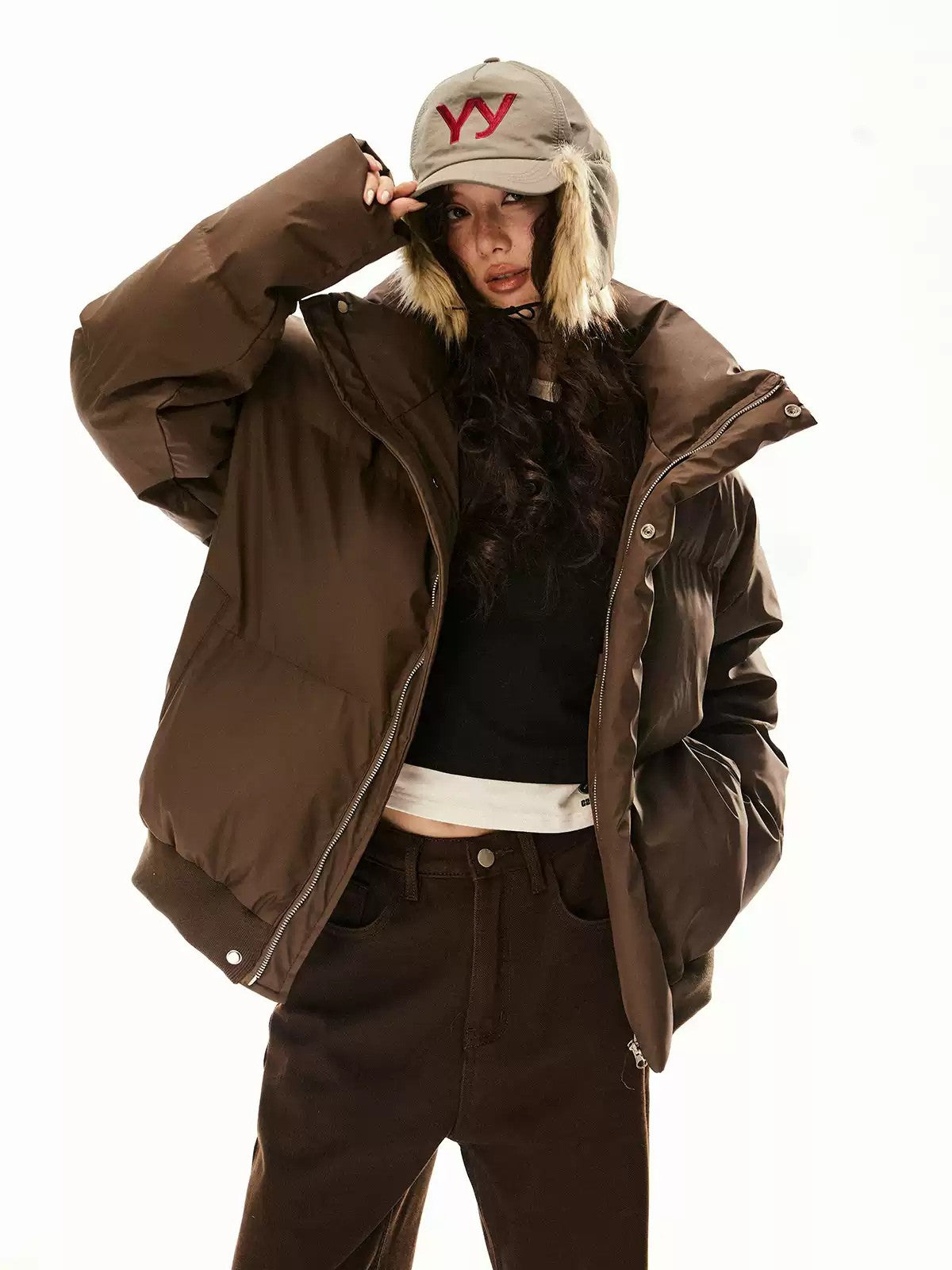 Retro Short Thick Warm Cotton Coat