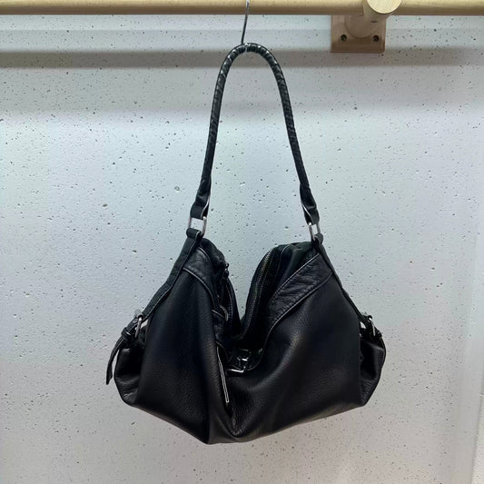 Slouchy Leather Shoulder Bag