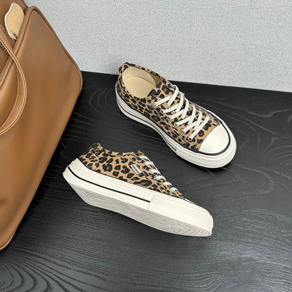 Platform Canvas Casual Sneakers