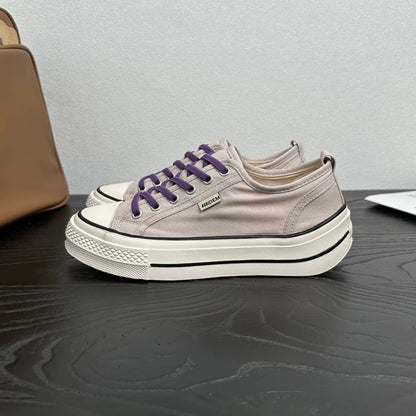 Platform Canvas Casual Sneakers