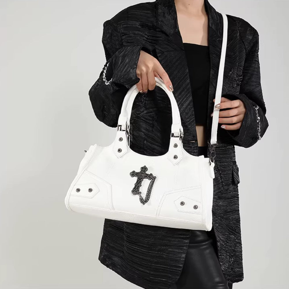 Rivet Cross Shoulder Bag