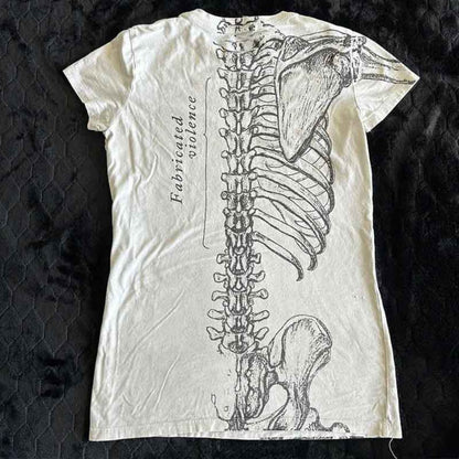 Skeleton Graphic Cotton Tee