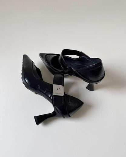 Pointed Toe Mary Jane Heels