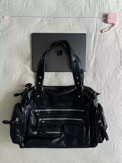 Punk Style Large Capacity Tote Bag for Women