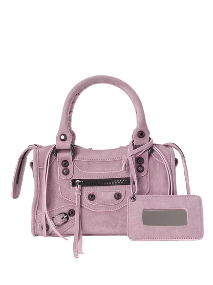 Retro Motorcycle Mini Square Bag