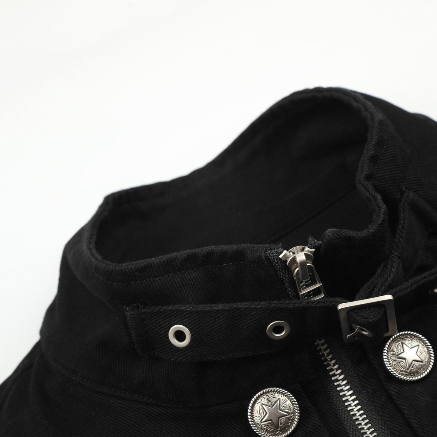 Buckle Detail Utility Jacket