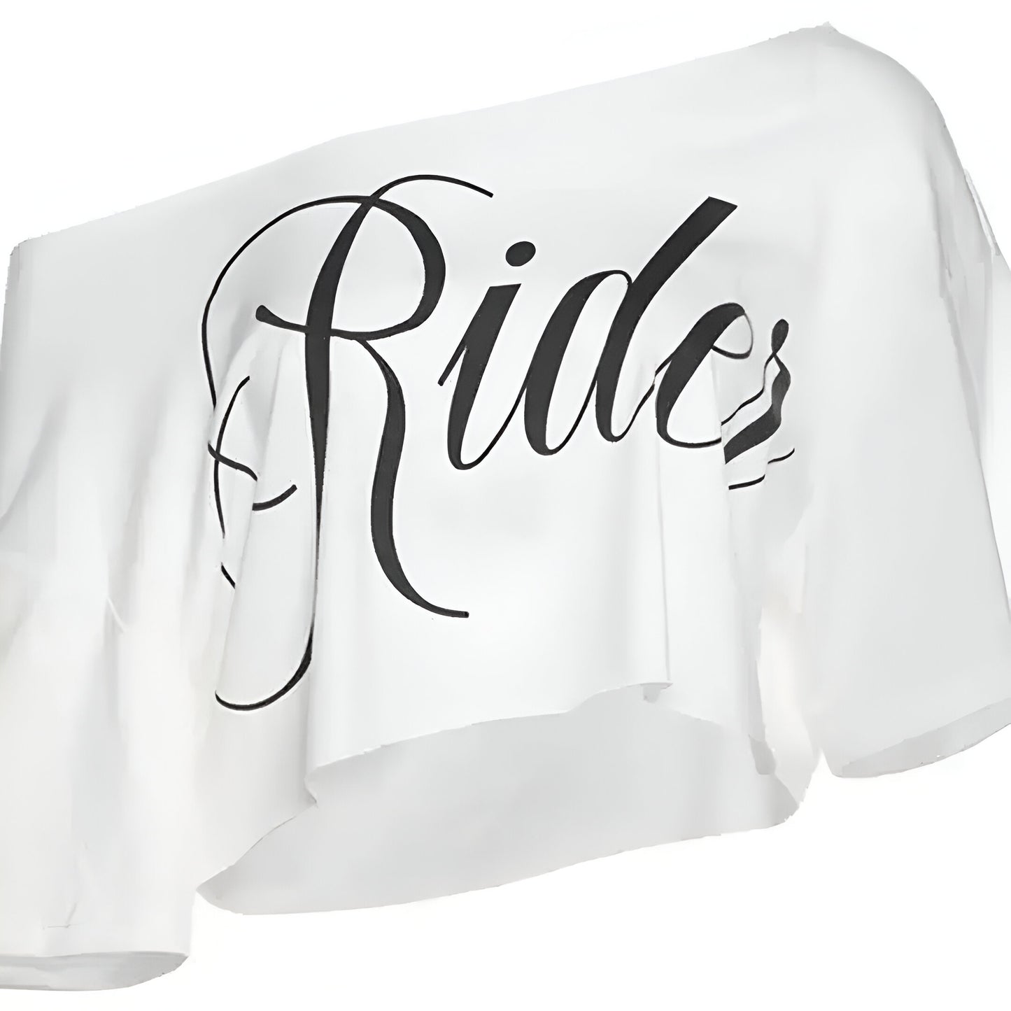 Rider Graphic Cropped Tee