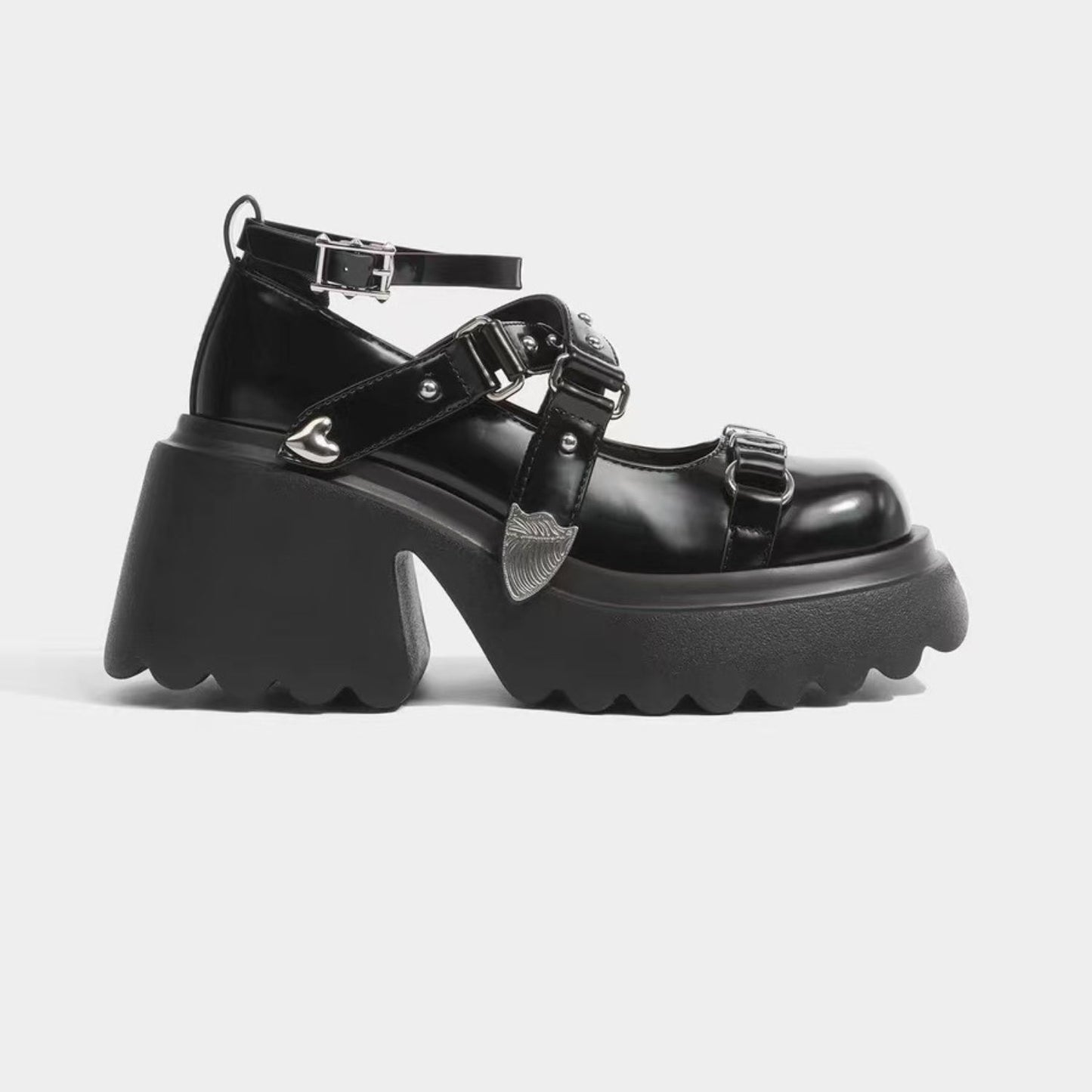 Platform Mary Jane Shoes
