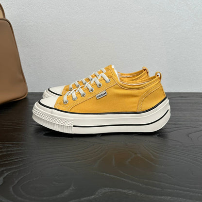 Platform Canvas Casual Sneakers