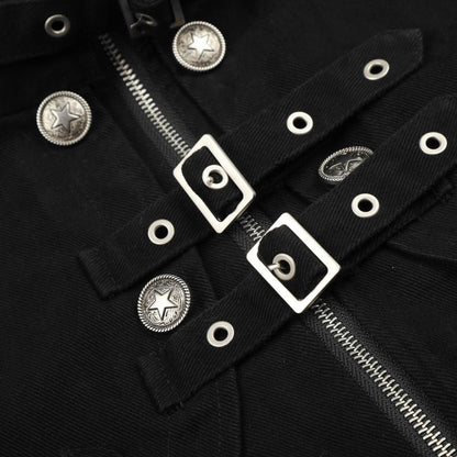 Buckle Detail Utility Jacket
