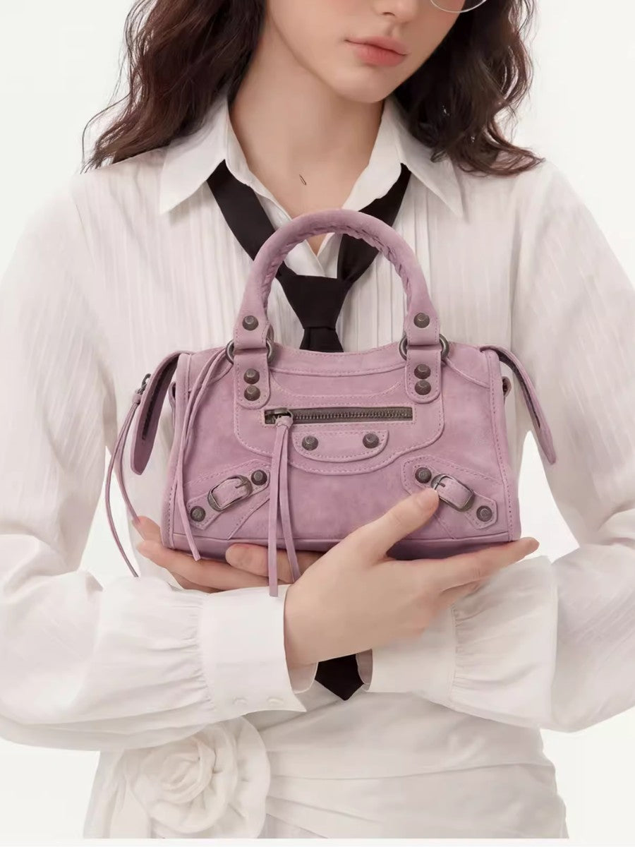 Retro Motorcycle Mini Square Bag