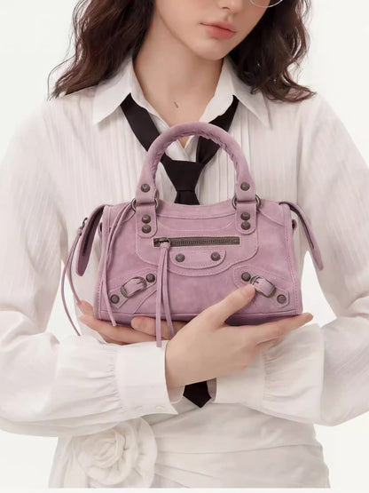 Retro Motorcycle Mini Square Bag
