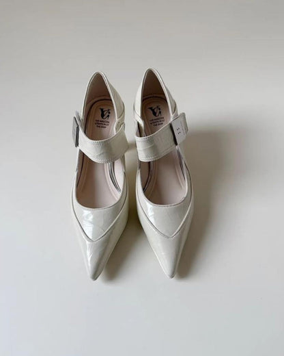Pointed Toe Mary Jane Heels