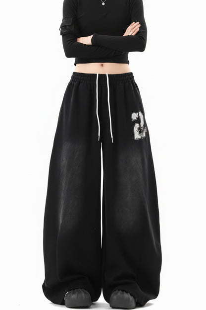 Gradient Wide Leg Sweatpants