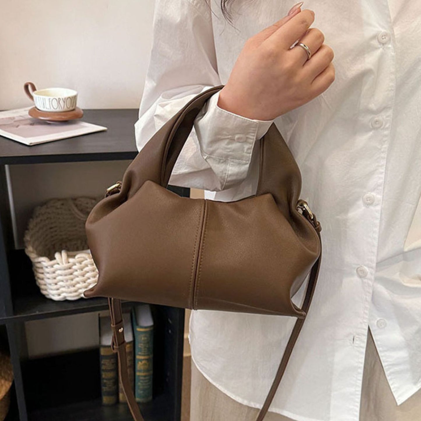 Soft Leather Crossbody Bag