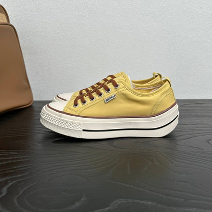 Platform Canvas Casual Sneakers