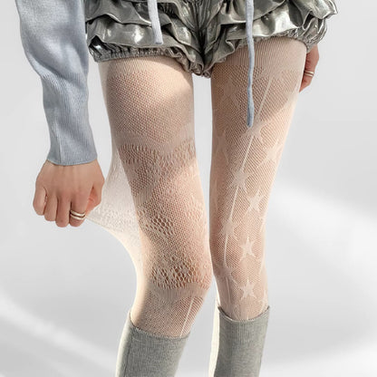 Elegant Lace Fishnet Stockings