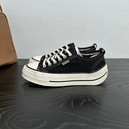 Platform Canvas Casual Sneakers