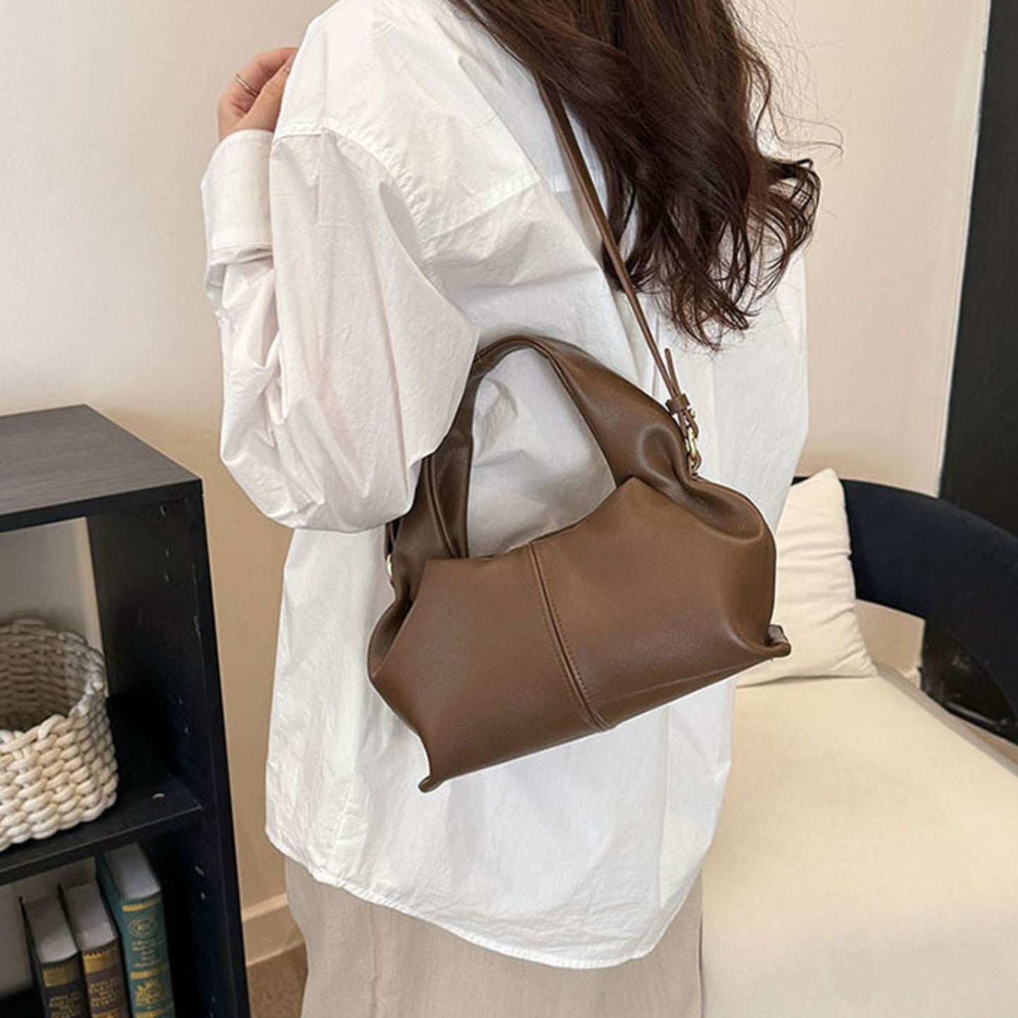 Soft Leather Crossbody Bag
