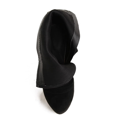 Suede Platform High Heel Boots