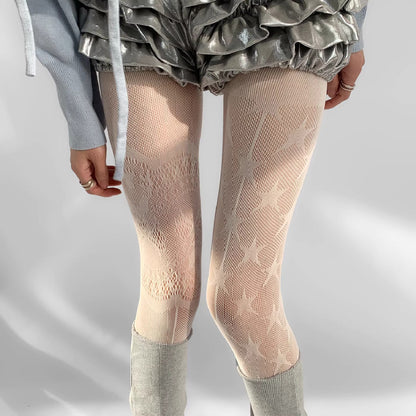 Elegant Lace Fishnet Stockings