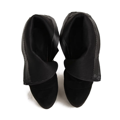 Suede Platform High Heel Boots