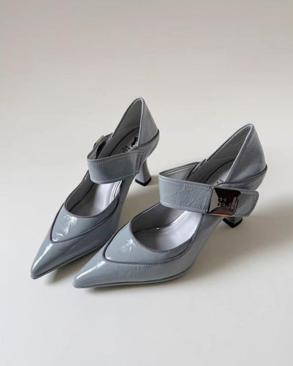 Pointed Toe Mary Jane Heels