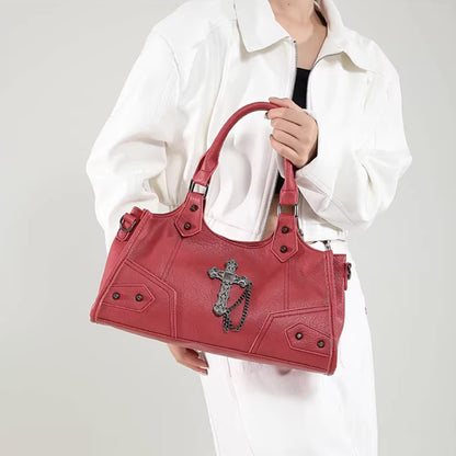 Rivet Cross Shoulder Bag