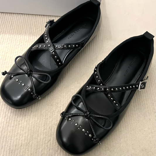 Studded Mary Janes