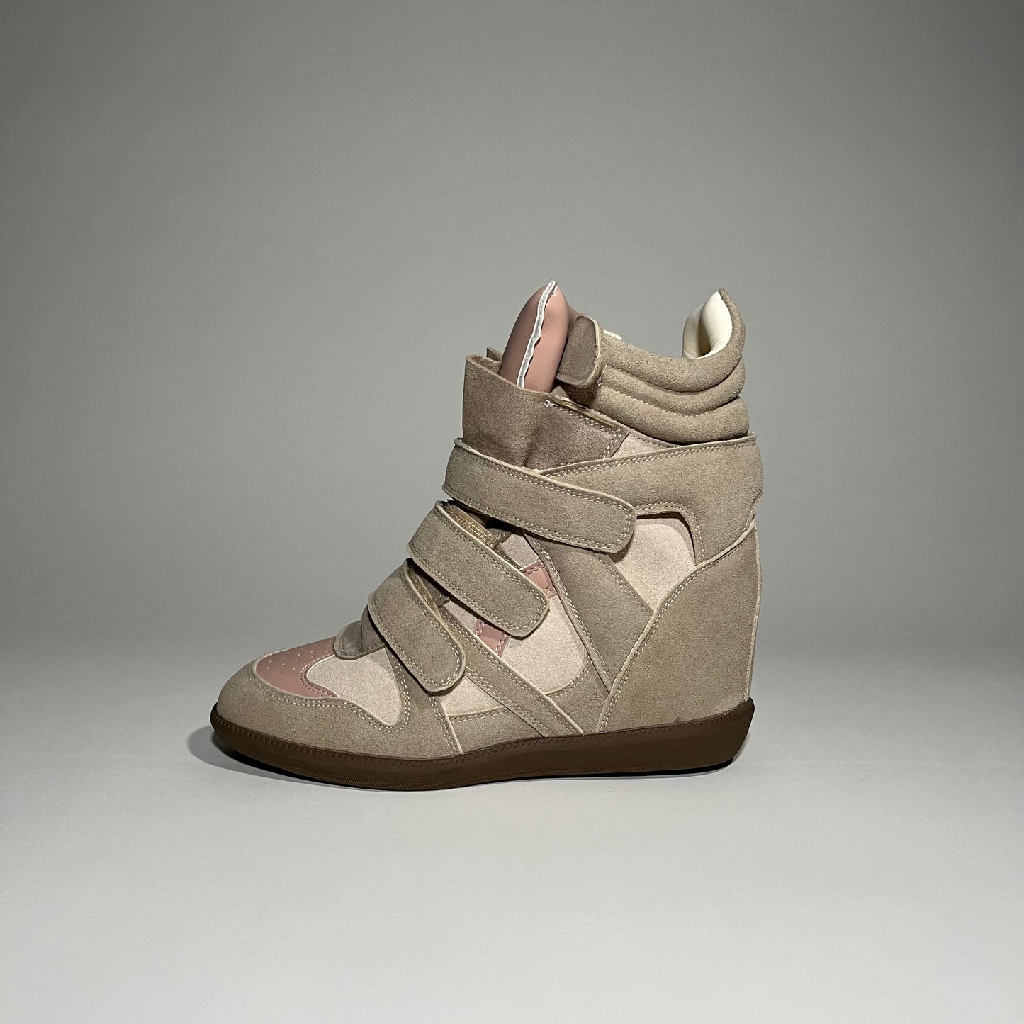 High-Top Wedge Sneaker